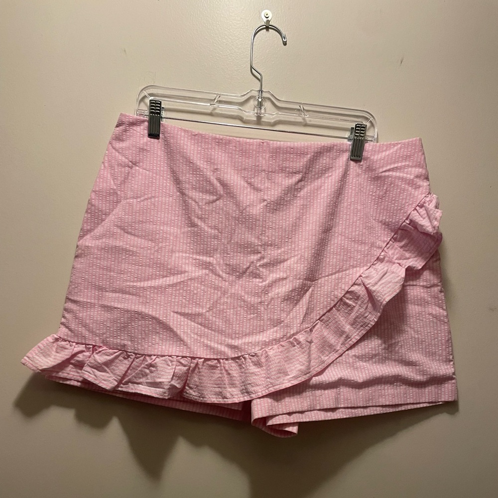 Lilly Pulitzer Skort - seersucker